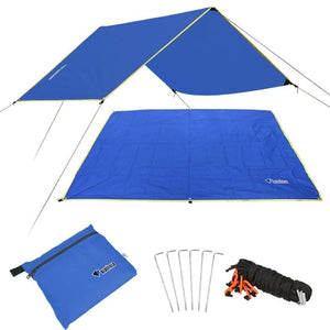 4-6 Persons Ultralight Multifunctional Waterproof Camping Mat Tent Tarp Footprint Ground Mat For Outdoor Camping Hiking Picnic